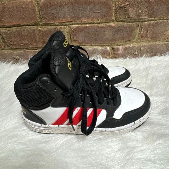 Adidas Hoops Youth Mid 3.0 Sneaker Size 2 - Picture 1 of 7